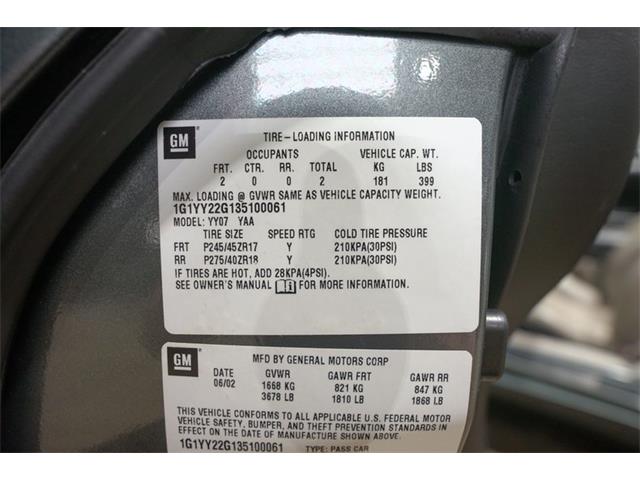 2003 Chevrolet Corvette (CC-2068179) for sale in Kentwood, Michigan