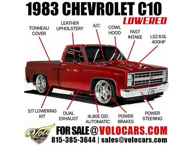 1983 Chevrolet C10 (CC-2068195) for sale in Volo, Illinois