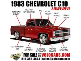 1983 Chevrolet C10 (CC-2068195) for sale in Volo, Illinois