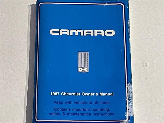 1987 Chevrolet Camaro (CC-2068207) for sale in Depew, New York