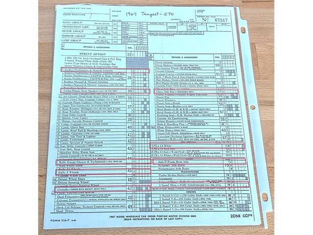 1967 Pontiac GTO (CC-2068210) for sale in Homer City, Pennsylvania