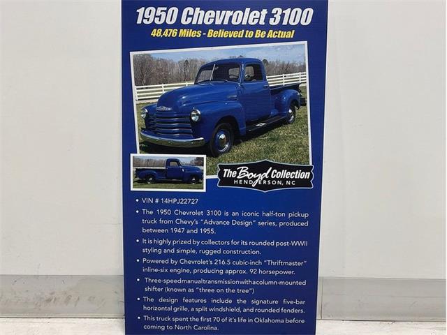 1950 Chevrolet 3100 (CC-2068465) for sale in Depew, New York