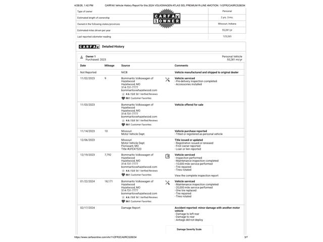 2024 Volkswagen Atlas (CC-2068520) for sale in Ramsey, Minnesota