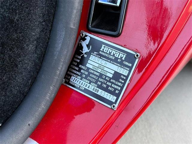 1986 Ferrari 328 GTS (CC-2068557) for sale in Palm Desert , California