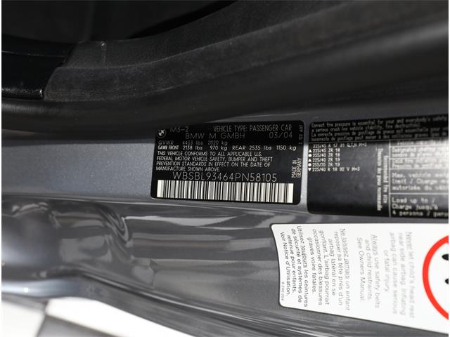 2004 BMW M3 (CC-2068809) for sale in Addison, Illinois