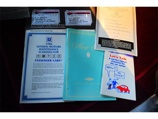 1986 Chevrolet Monte Carlo (CC-2068851) for sale in Wayne, Michigan