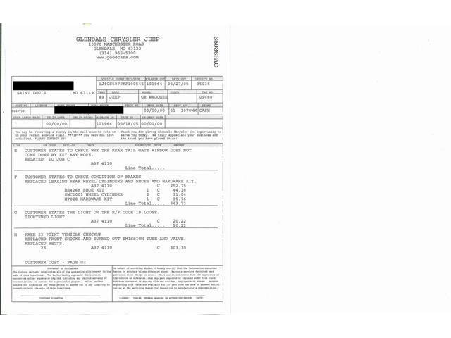 1989 Jeep Grand Wagoneer (CC-2068879) for sale in Sioux Falls, South Dakota