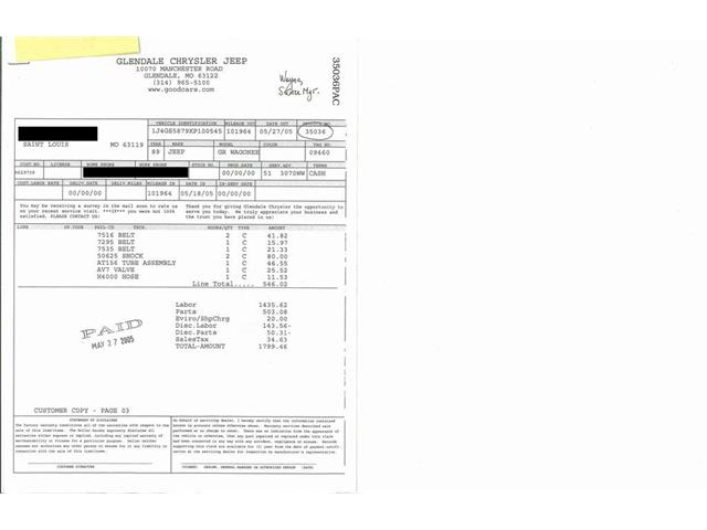 1989 Jeep Grand Wagoneer (CC-2068879) for sale in Sioux Falls, South Dakota