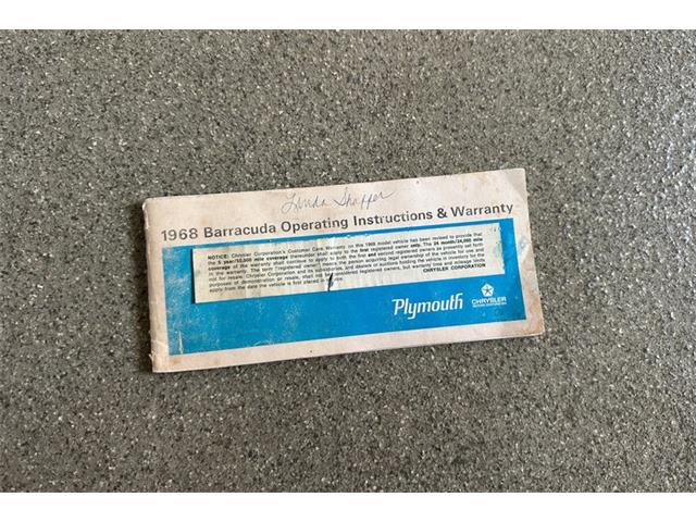 1968 Plymouth Barracuda (CC-2068957) for sale in Savannah, Georgia