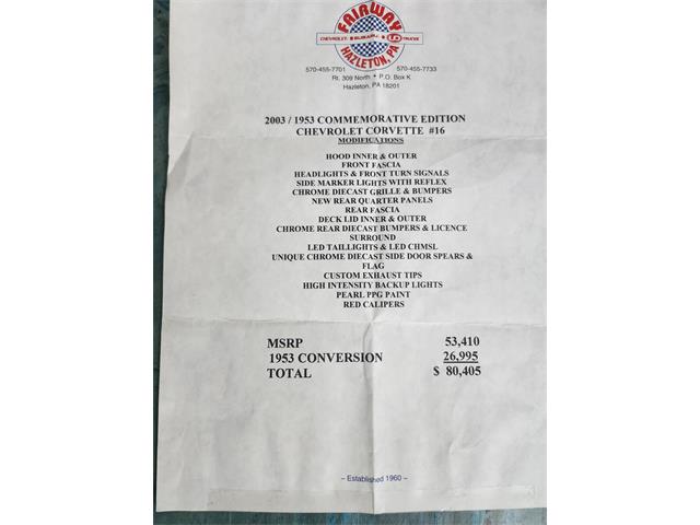 2003 Chevrolet Corvette (CC-2068981) for sale in Daytona Beach, Florida