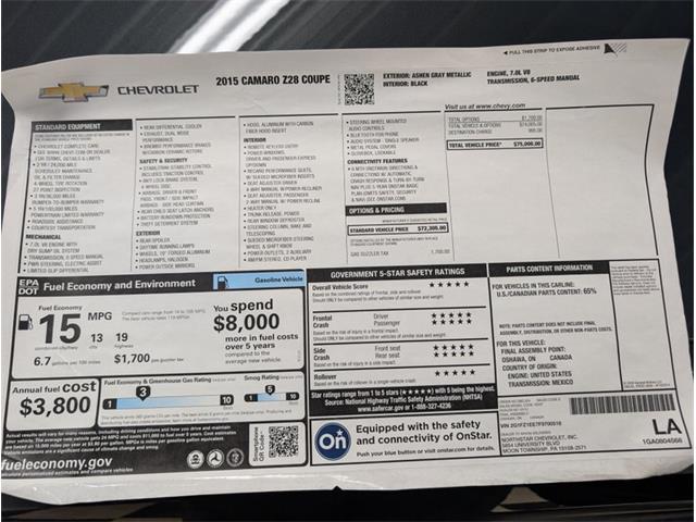 2015 Chevrolet Camaro (CC-2069116) for sale in Palmetto, Florida