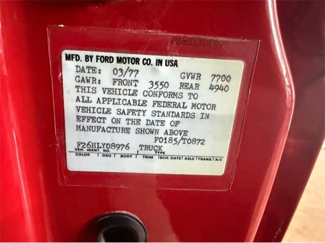 1977 Ford F250 (CC-2069152) for sale in Cadillac, Michigan