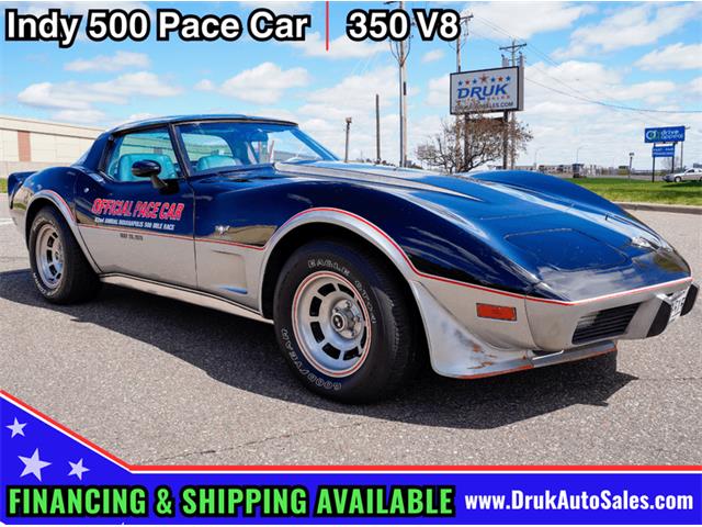 1978 Chevrolet Corvette (Indy 500 Pace Car) (CC-2069185) for sale in Ramsey, Minnesota