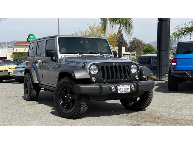 2017 Jeep Wrangler (CC-2069259) for sale in El Cajon, California