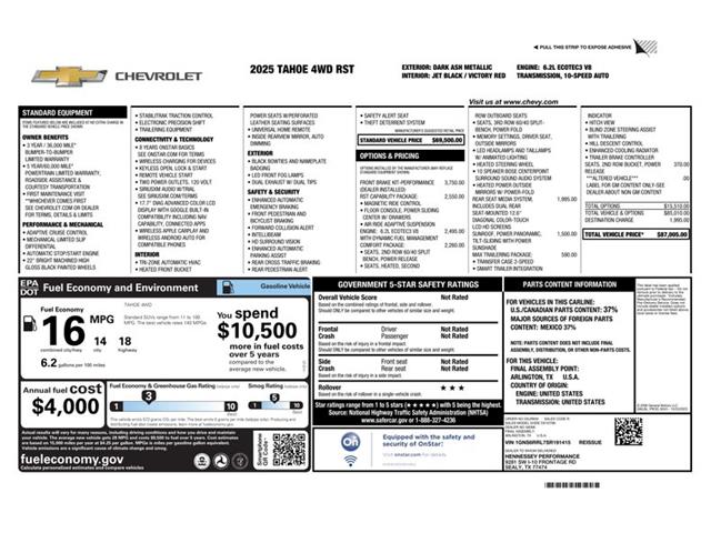 2025 Chevrolet Tahoe (CC-2069331) for sale in Wayne, Pennsylvania
