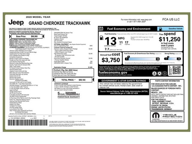2020 Jeep Grand Cherokee (CC-2069336) for sale in Wayne, Pennsylvania