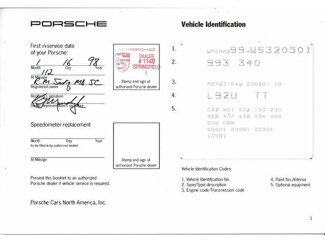 1998 Porsche 911 Carrera S (CC-2069360) for sale in St. Louis, Missouri