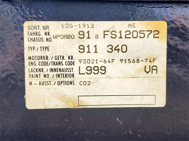 1985 Porsche 911 Carrera (CC-2069419) for sale in Flowery Branch, Georgia