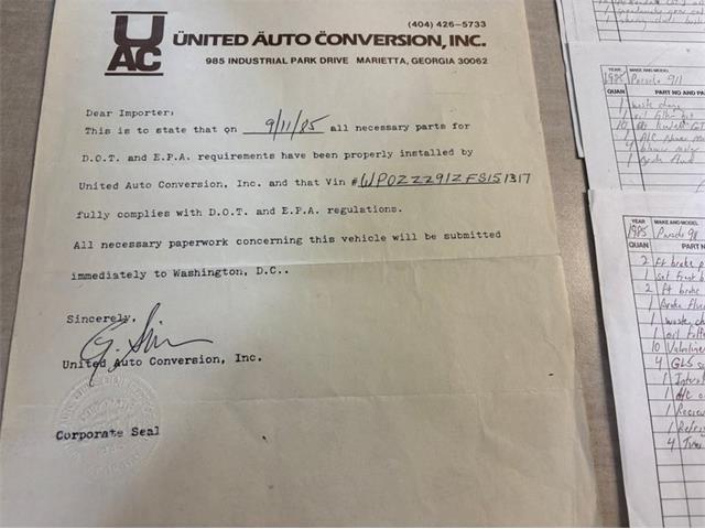 1985 Porsche 911 (CC-2069445) for sale in Kentwood, Michigan