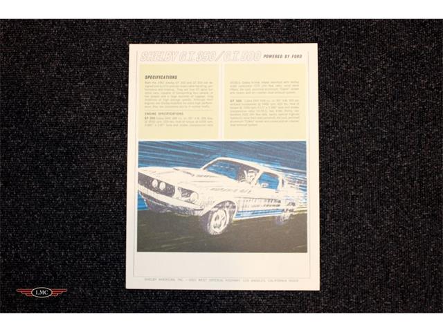 1967 Shelby GT350 (CC-2069541) for sale in Halton Hills, Ontario
