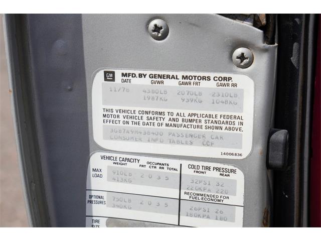 1979 Oldsmobile Cutlass (CC-2069555) for sale in Ramsey, Minnesota