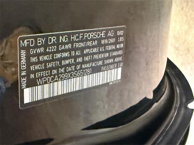 2003 Porsche 911 (CC-2069579) for sale in Sioux Falls, South Dakota
