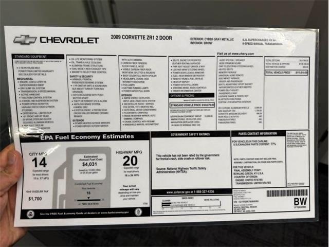 2009 Chevrolet Corvette (CC-2069587) for sale in Lincoln, Nebraska