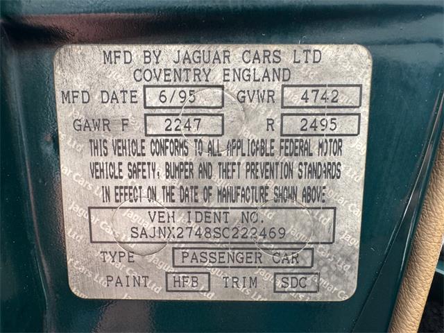 1995 Jaguar XJ (CC-2069590) for sale in Los Angeles, California