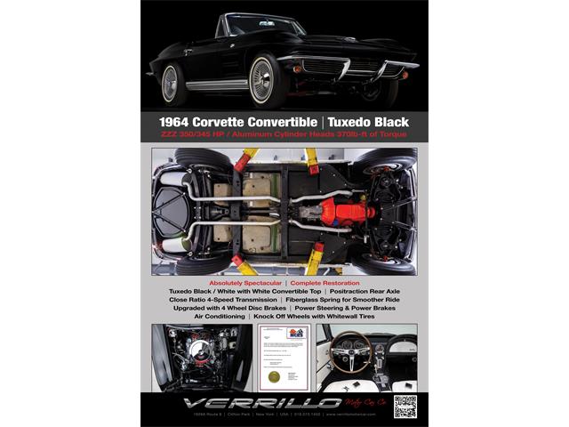 1964 Chevrolet Corvette (CC-2069615) for sale in Clifton Park, New York