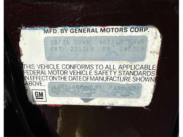 1976 Chevrolet Camaro (CC-2069747) for sale in Hingham, Massachusetts