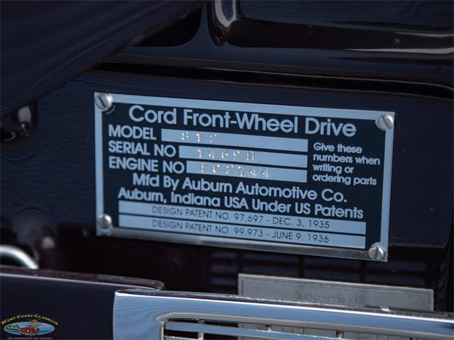 1937 Cord 812 (CC-2069815) for sale in Torrance, California