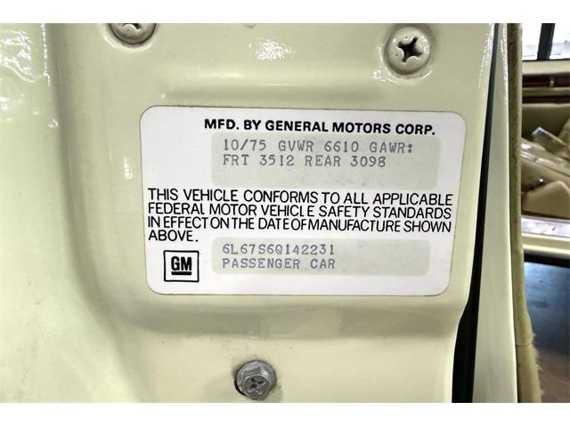 1976 Cadillac Eldorado (CC-2069887) for sale in Chicago, Illinois