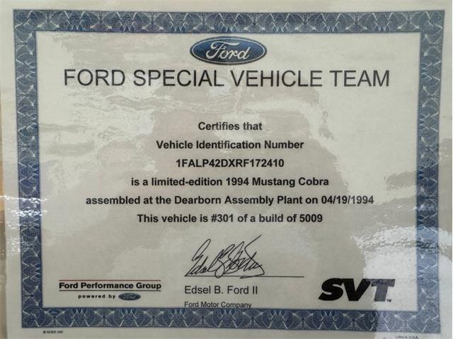 1994 Ford Mustang (CC-2069921) for sale in Morgantown, Pennsylvania