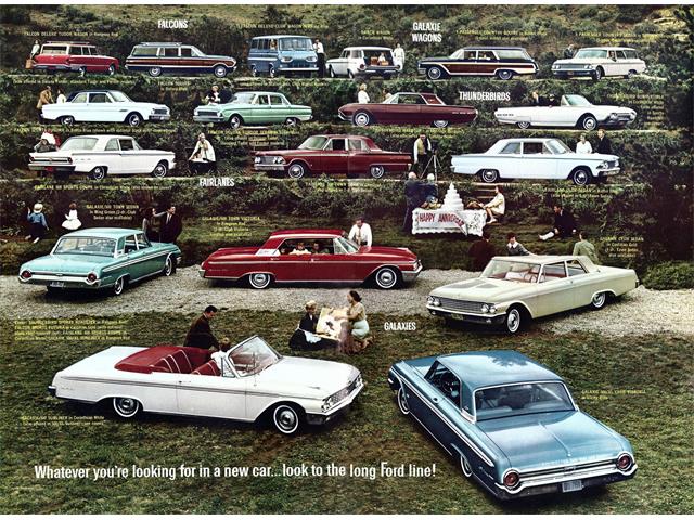 1962 Ford Galaxie 500 Sunliner (CC-2071027) for sale in roanoke, Virginia