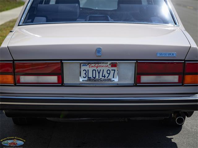 1987 Rolls-Royce Silver Spur (CC-2071065) for sale in Torrance, California