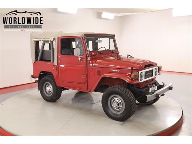 1982 Toyota Land Cruiser FJ40 (CC-2071207) for sale in Denver , Colorado