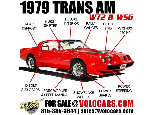 1979 Pontiac Firebird Trans Am (CC-2071264) for sale in Volo, Illinois
