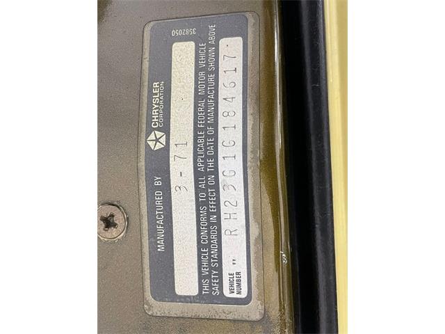 1971 Plymouth Satellite (CC-2071302) for sale in Depew, New York