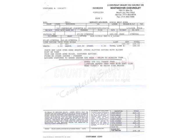 2015 Chevrolet Corvette (CC-2071398) for sale in West Chester, Pennsylvania