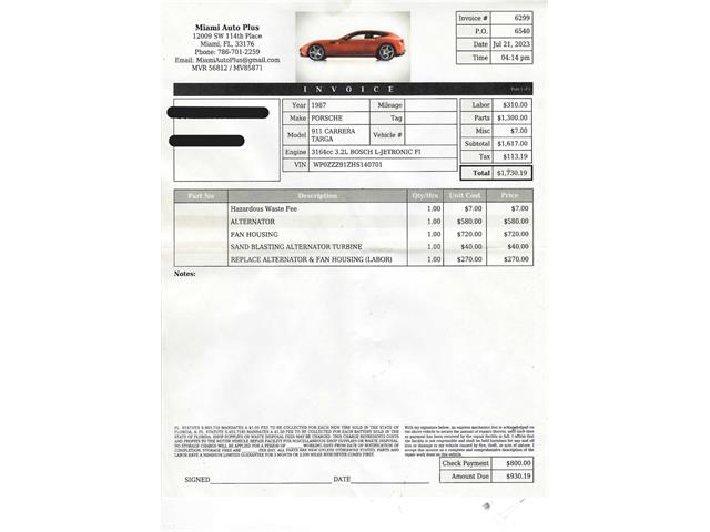1987 Porsche Carrera (CC-2071437) for sale in Beverly Hills, California