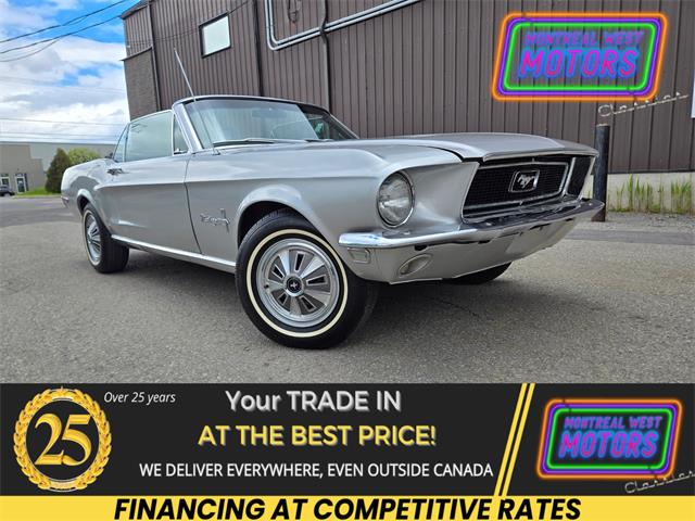1968 Ford Mustang (CC-2071663) for sale in Vaudreuil-Dorion, Quebec