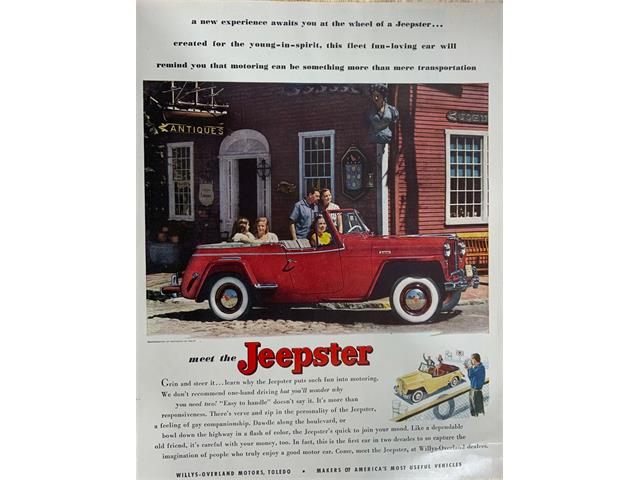 1950 Willys Jeepster (CC-2071664) for sale in Franklin, North Carolina