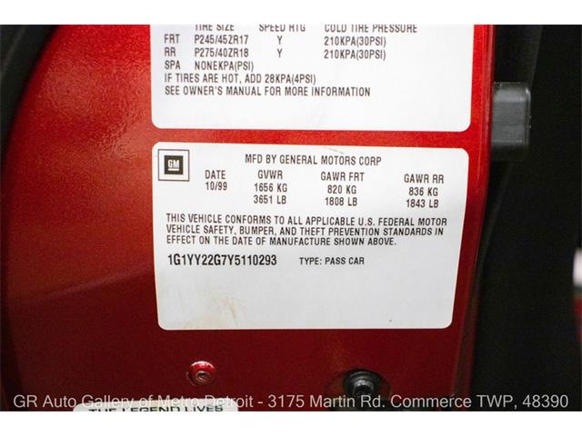 2000 Chevrolet Corvette (CC-2071704) for sale in Kentwood, Michigan