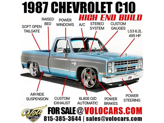 1987 Chevrolet C10 (CC-2071742) for sale in Volo, Illinois