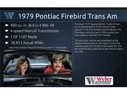 1979 Pontiac Firebird (CC-2071901) for sale in Milford, Ohio