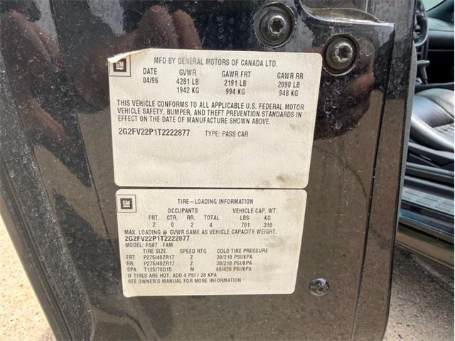 1996 Pontiac Firebird (CC-2071903) for sale in Fenton, Michigan