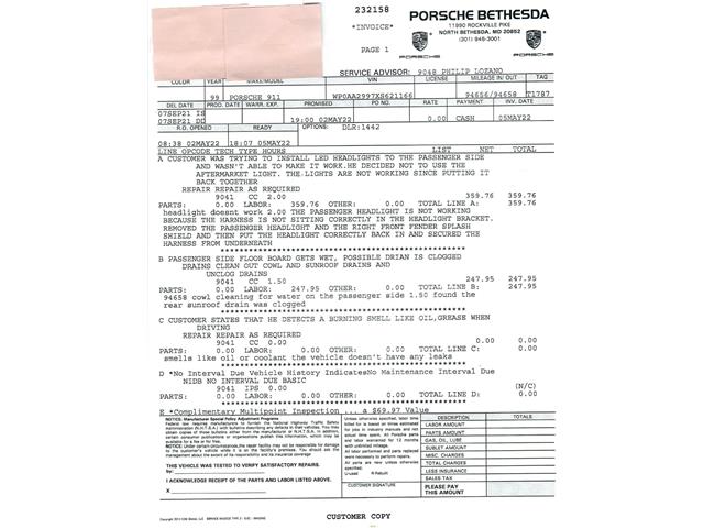1999 Porsche 996 (CC-2071921) for sale in Beverly Hills, California