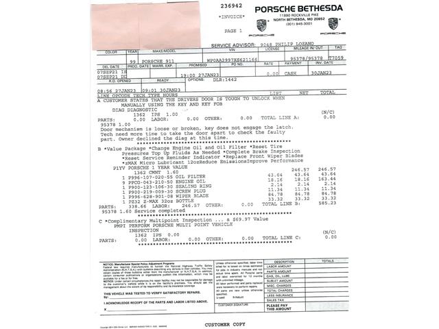 1999 Porsche 996 (CC-2071921) for sale in Beverly Hills, California