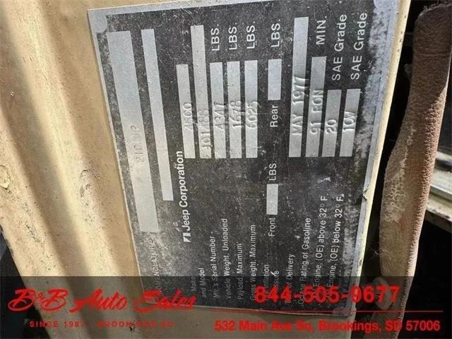 1977 Jeep Gladiator (CC-2071989) for sale in Brookings, South Dakota