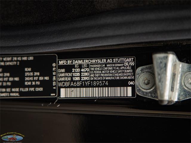 2000 Mercedes-Benz SL500 (CC-2072001) for sale in Torrance, California